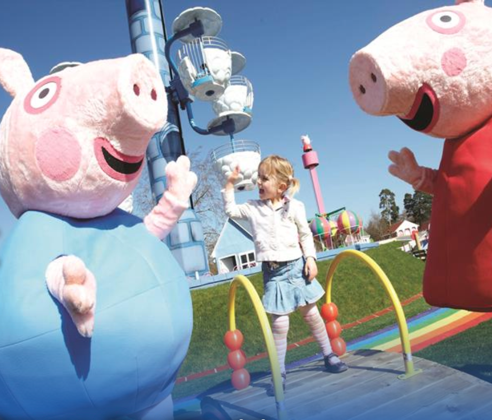Coach Trips and Short breaks to Peppa Pig World