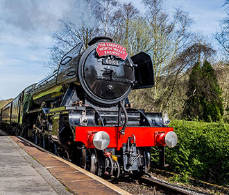 Flying Scotsman Steam Train & Classic Cambridge