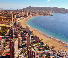 Winter Sun in Benidorm